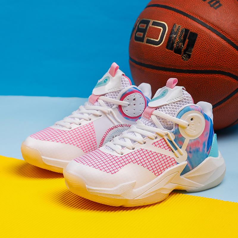 Boys' Professional Basketball Shoes - Autumn 2025 Non-slip, Durable Sports Running Shoes for Kids