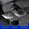 Clip Porte-Lunettes de Soleil en Cuir pour Voiture Pare-Soleil Porte-Lunettes pour Opel Corsa Insignia Vectra Zafira Meriva Mokka Vivaro Antara Ampera