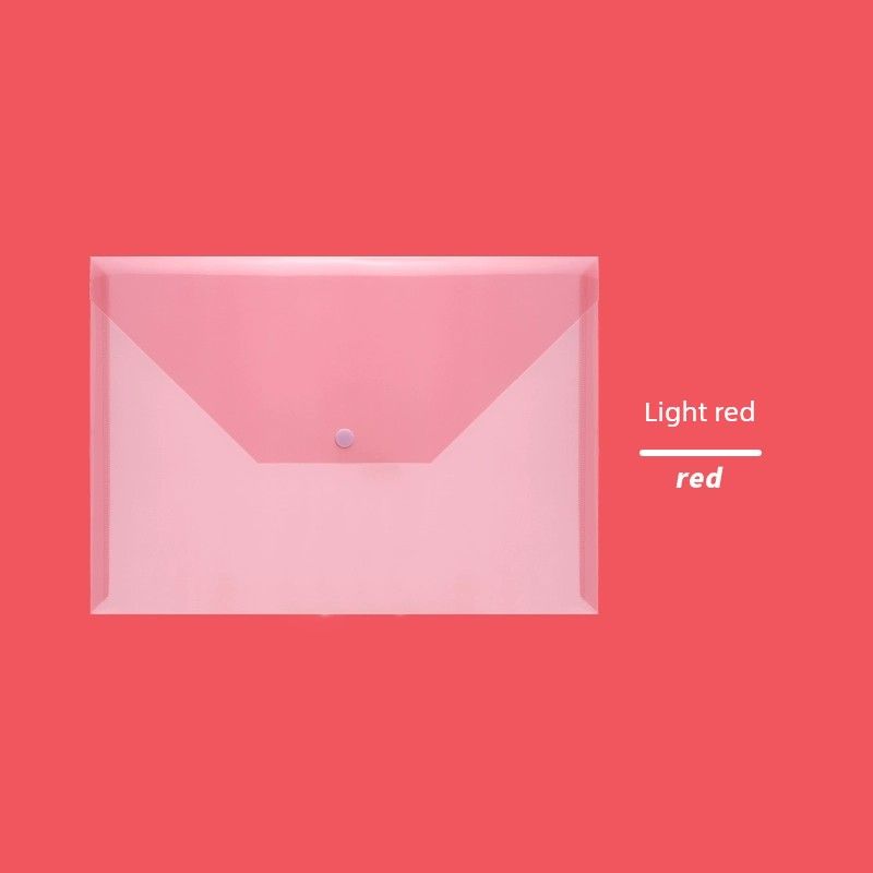 

A4 Thickened and Large-Capacity Student Storage Bag Pack Material File Paper Stationery Office Supplies Wholesale Folder Document Waterproof Bag