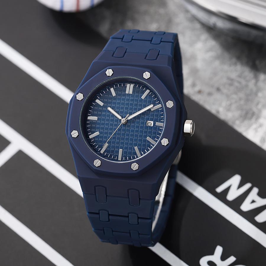 Top Brand Men Calendar Watch Luxury Business Quartz Watch Sports Plastic Watch Students Women Watches Reloj Hombre Dropshipping