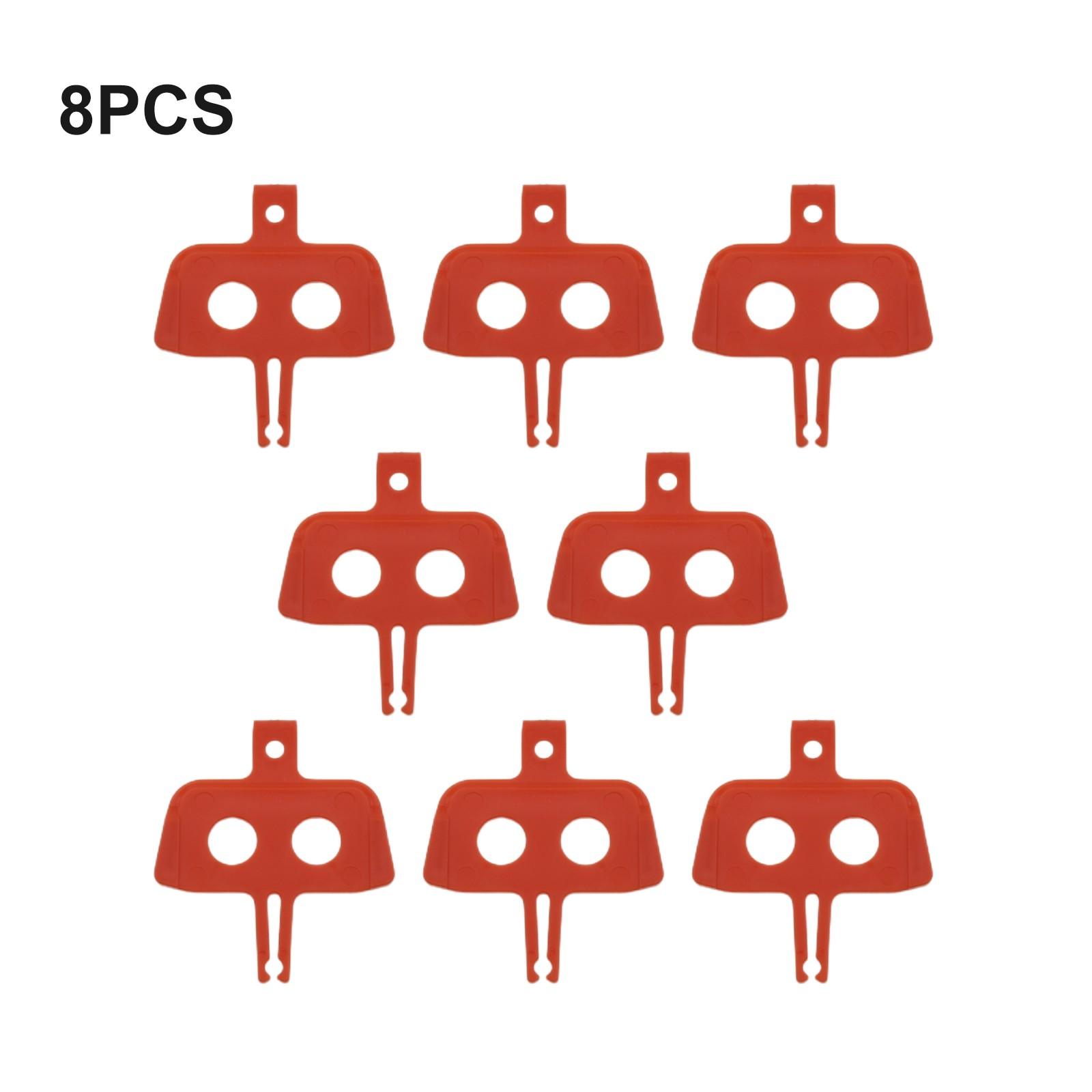Hydraulic Brake Pad Lightweight Protection Piston Red