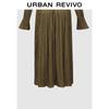 UR Women's Urban Retro Textured V-Neck Dress
