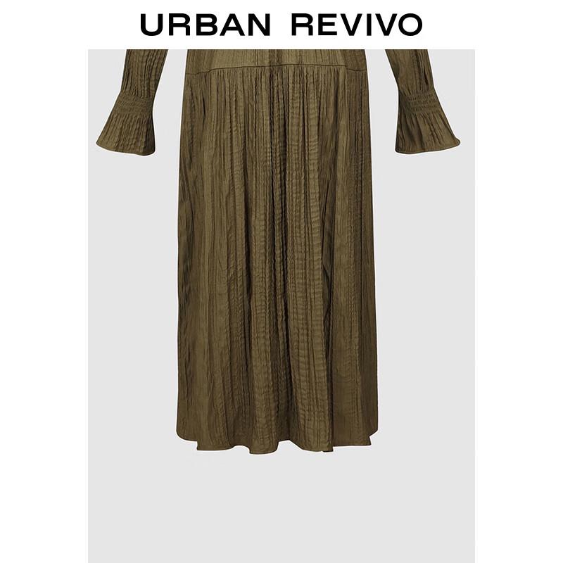 UR Women's Urban Retro Textured V-Neck Dress