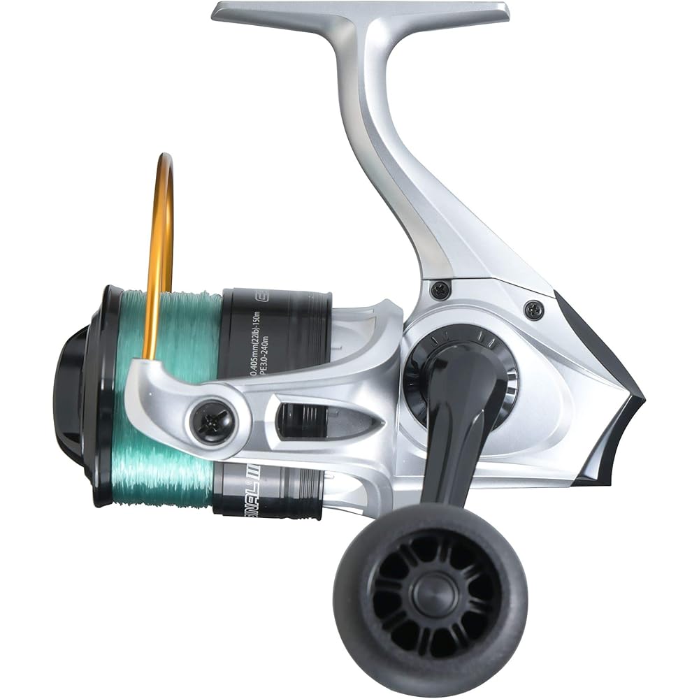 AbuGarcia Cardinal III S5000 Spinning Reel with Line 5000 Size Lightweight Fishing Gear