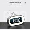 Music LED Digital Alarm Clock  Voice Control Night Light Design Desktop Clocks Home Table Decoration Children's Gift