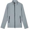 Stand Collar Knitted Sports Casual Zip Jacket Men Jackets Ultimate-Gray L324M084-028Q
