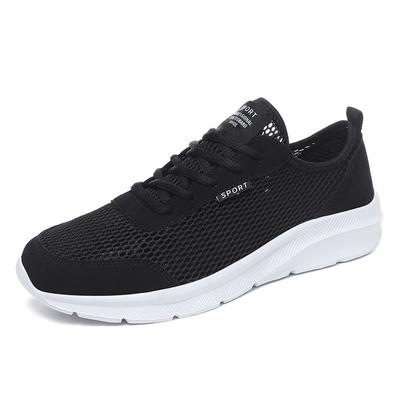Summer and Autumn Hollow Sports Shoes Student Running Shoes Mesh Running Shoes Casual Lightweight Men's Shoes