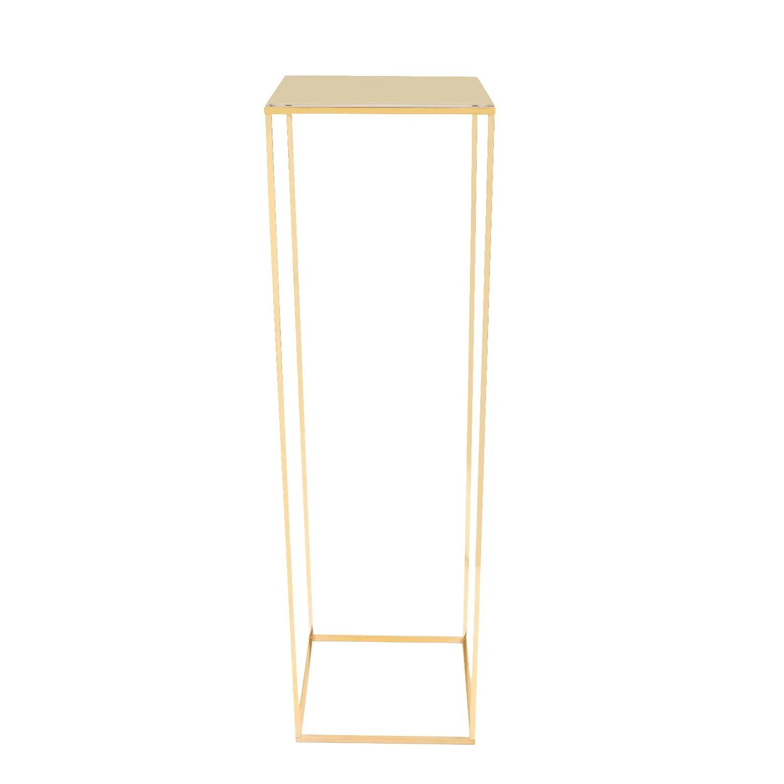 

Современная геометрическая подставка для цветов Золотой Железный Материал 1,5 кг Легкая для Свадьбы Юбилея Мероприятия Декора S золотой