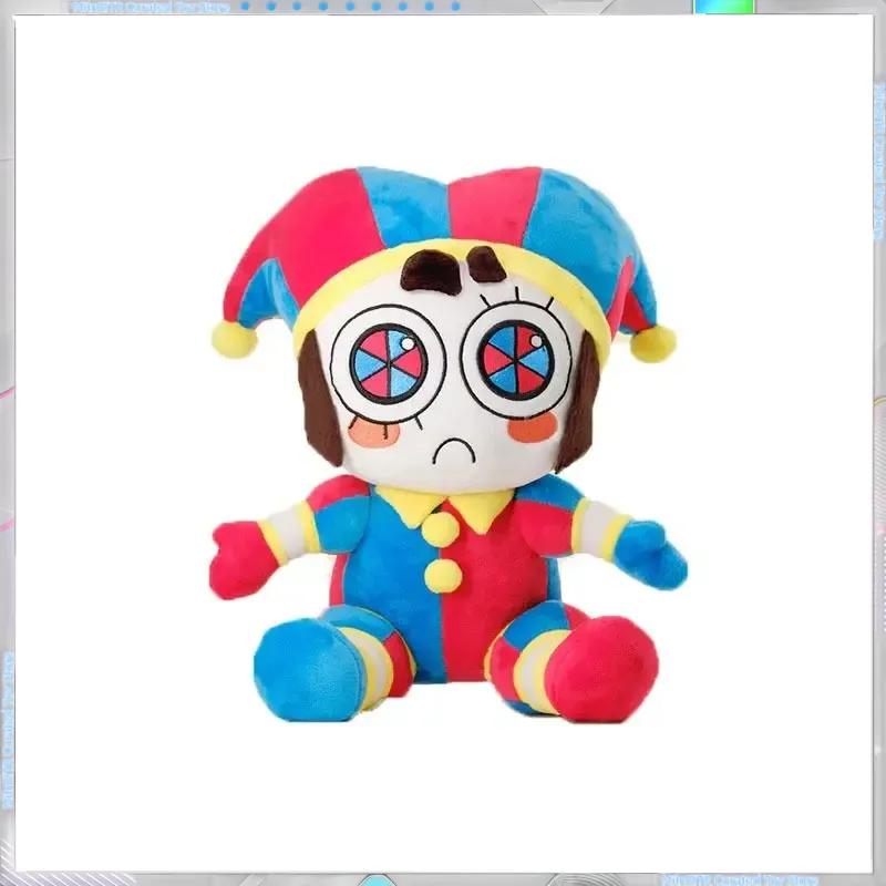 Magical Circus Jax Rabbit Doll Warm Cute Plush Toy Pamney Clown Rag Doll Pillow for Girls Birthday Limited Holiday Gift