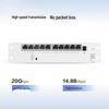 Huawei S110-8P2T-BU 8-Port Gigabit PoE Switch CN Plug (adapter Included)