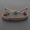 Easter New Boho Handmade Braided Bracelets For Women Pattern Friendship Rope Bracelet Vintage Colombia Weave Jewelry Textile