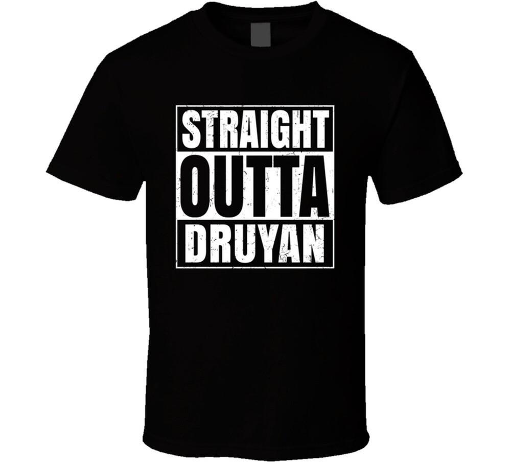 

Straight Outta Druyan Planets Stars Solar System T Shirt 4XL