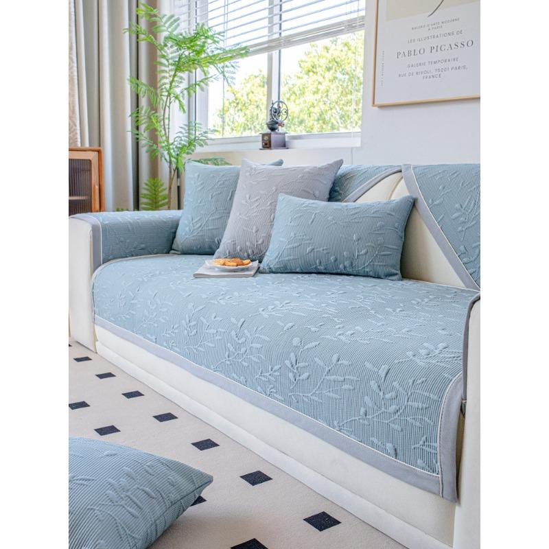 Summer Sofa Cushion Summer Seat Cushion for Summer Sofa Cover Straight Row Cold Feeling Cover Cloth