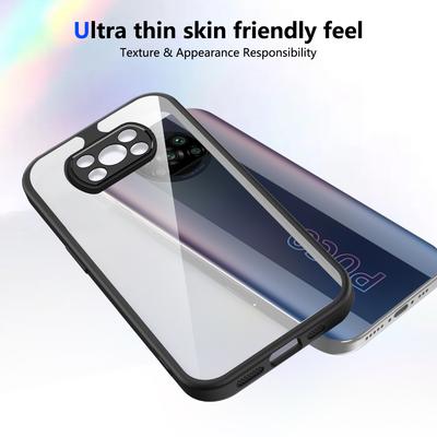 Phone Case For Mi Poco X3 Pro Airbag Shockproof Shell TPU+Transparent For Mi Poco X3 NFC Case