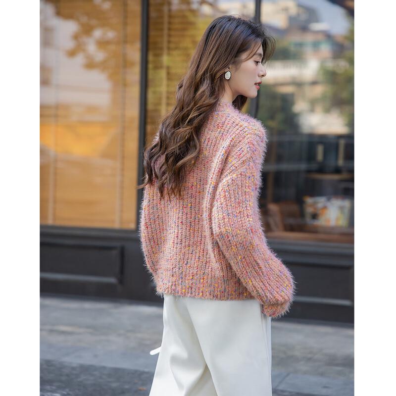 Mokana Women's Urban Casual Long Sleeve Knit Top