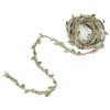 5M Burlap Leaf Ribbon Green Leaves Hemp Rope Home Garden DIY Decoration Rattan Wedding Birthday Party Gift Bouquet Packaging