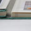 40 Pages Self-adhesive Scrapbook Large Capacity Commemorative Linen Cover Album Paste Type Dirt-proof Memory Book Graduation