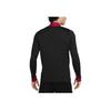 Nike Dri-FIT Liverpool F.C.. Strike Fargeblokk Komfortabel Trening Langermet Fotballskjorte Herre topper Svart FN9819-013