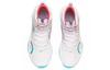 LiNing Yushuai XV Cushioning Anti-Slip And Wear-Resistant Coverage Support Mid-Top Basketball Shoes White Blue Purple ABAR043-1