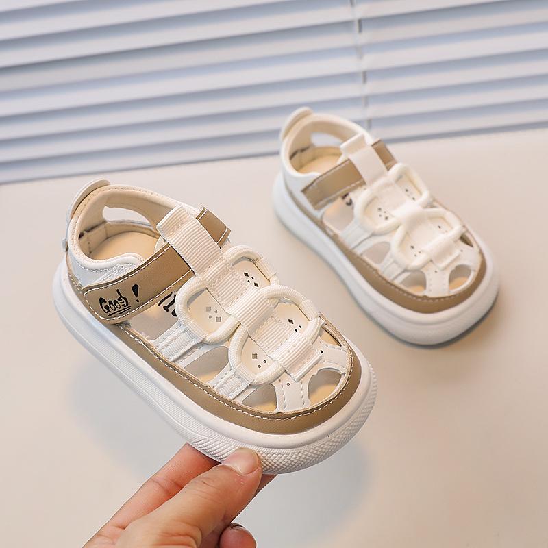 New Summer Children's Sandals Korean Style Boys' Hollow Out Sneakers1-6Trendy casual shoes and beach shoes for 1-year-old children