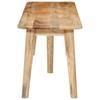 Solid Mango Wood Bench 160 x 40 x 45 cm