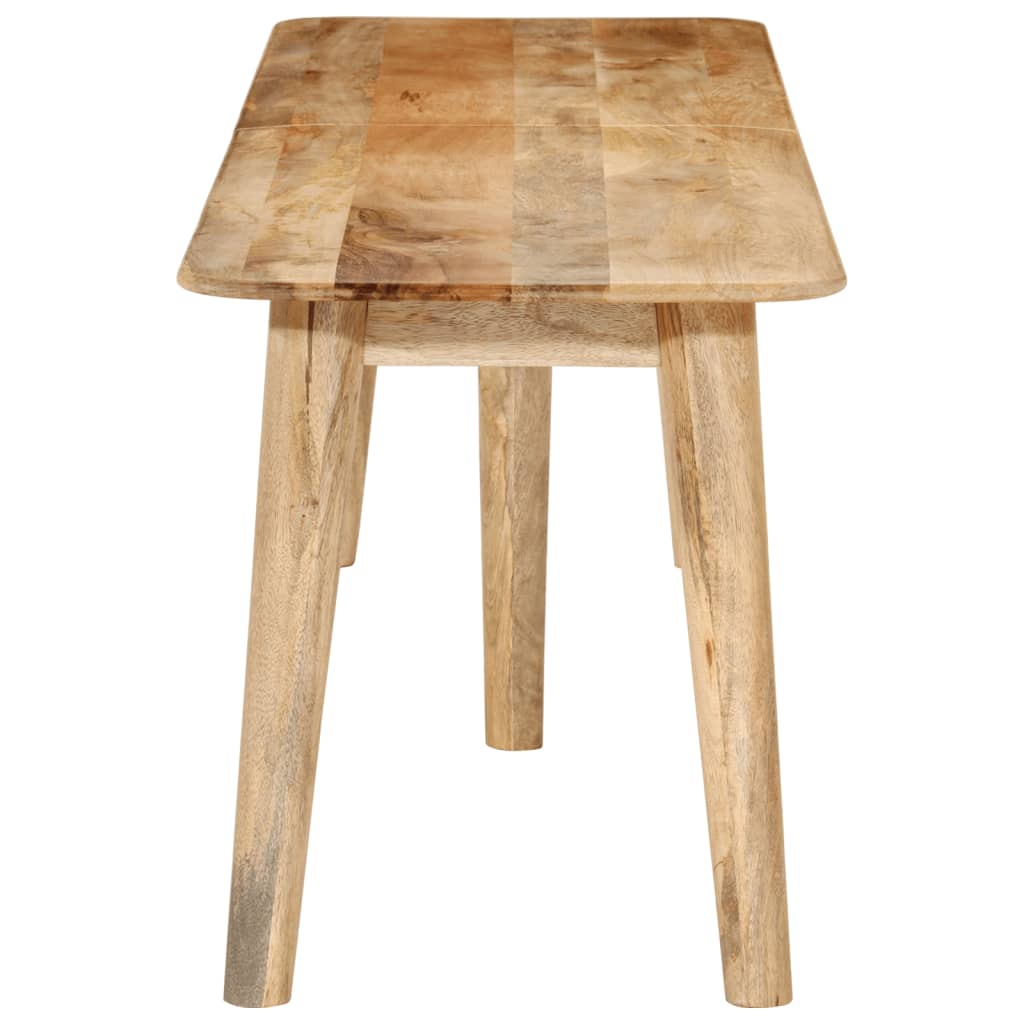 Solid Mango Wood Bench 160 x 40 x 45 cm