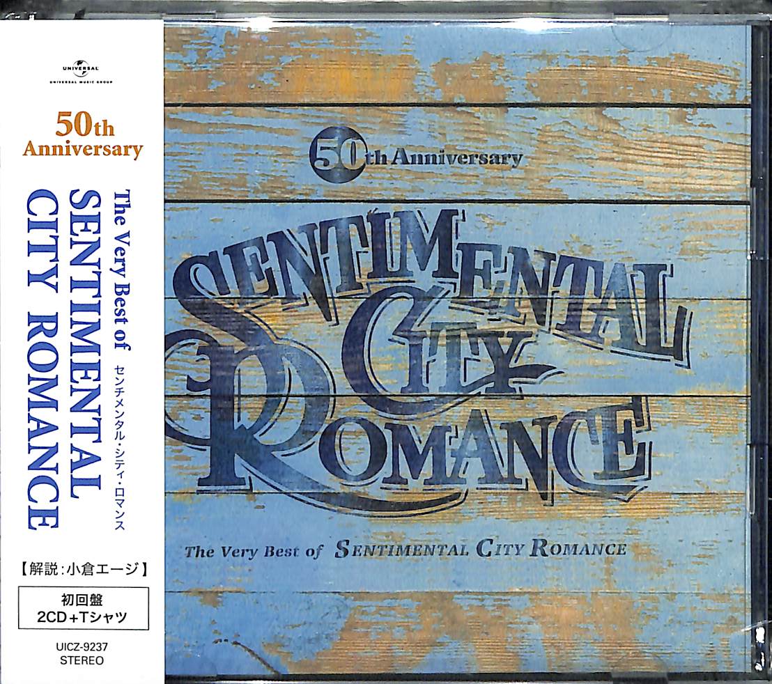 

CD SENTIMENTAL CITY ROMANCE - 50-летие The Very Best of S UICZ9237 UNIVERSAL MUSIC 2023 Япония Японский Поп/Рок