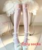 Lolita Overtheknee Stockings With Breathable Nylon Material For Teens