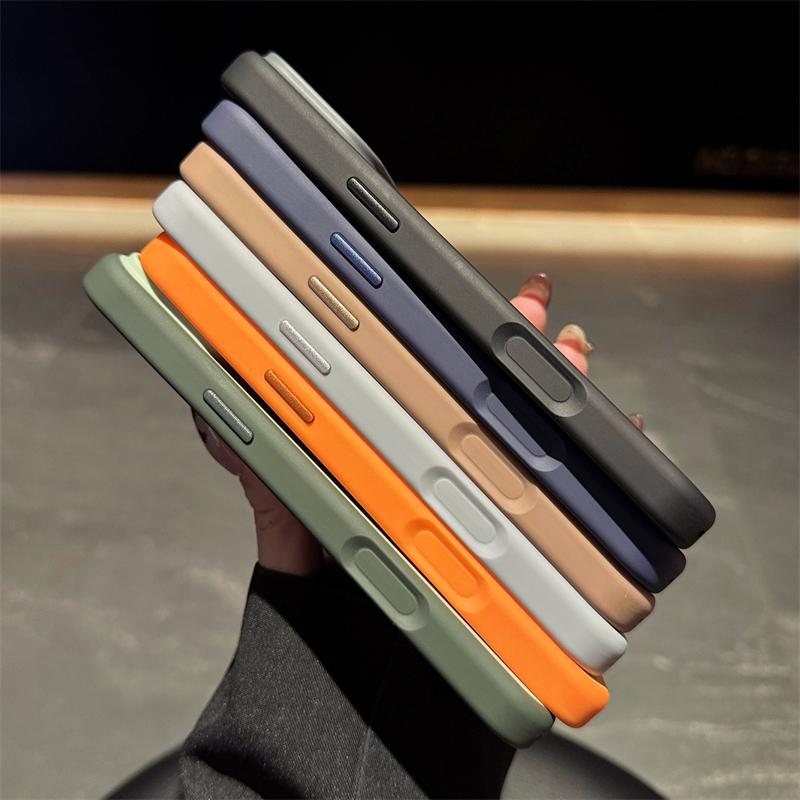 Official Matte Magnetic Hard Case for For Iphone 17 Air 16 14 1 Plus 13 12  Pro Max Phone For  Wireless Charging Armor Cover