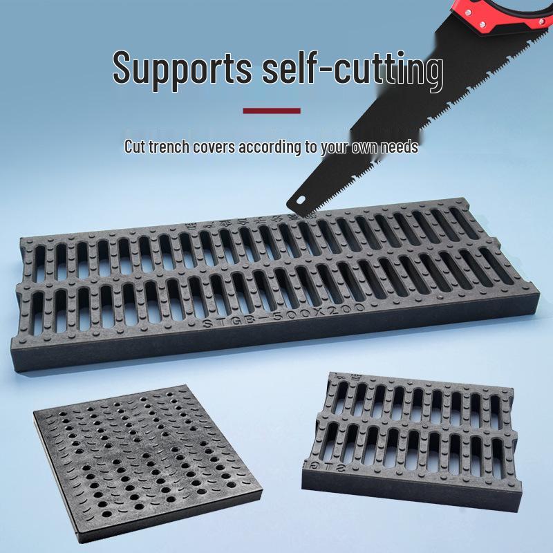 Composite Resin Rat-Proof Grille: Manhole, Trench, and Kitchen Drainage Cover
