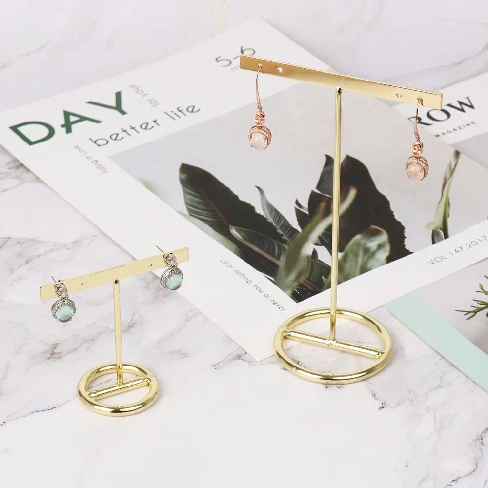 T-Shaped Jewelry Display Stand Professional Earring Display Stand Earring Holder  Jewelry Counter