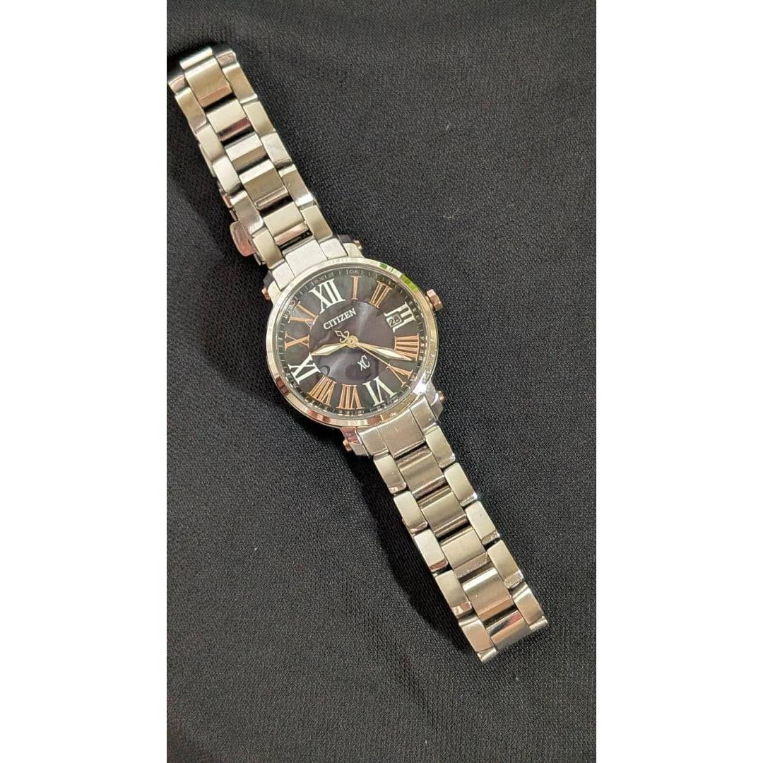 Very good condition CITIZEN xC wristwatch silver Roman numeral dial