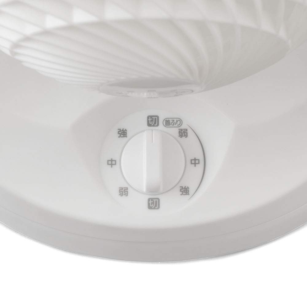 IRIS OHYAMA Circulator 8 Tatami Swing Automatic Left and Right Swing No Remote Control KCF-MKM151-W (White)