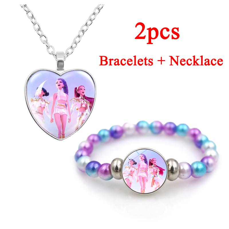 Idol Anime Couple Bracelet for Bag Group Cartoon Tiger Necklace Party Supplies Badge for Fans Party Favors Fans Gift 6