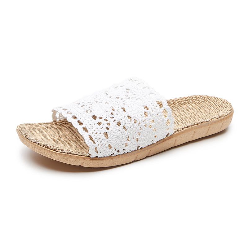 Linen Slippers - Spring/Summer Non-slip Indoor Footwear for Couples