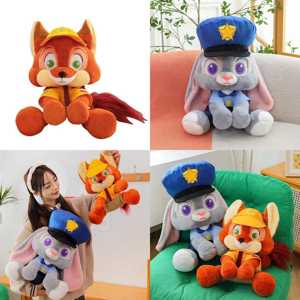 Animal Plush Toy Judy Nick Zootopia Soft Pillow For Kids And Girls