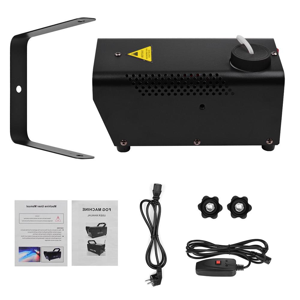 400 Watt Fogger Fog Smoke Machine with Wired Remote Control for Party Live Concert DJ Bar KTV Stage Effect