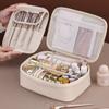 Multi Layer Large Capacity Makeup Bag Detachable Cosmetic Pouch Cosmetics Storage Bag Travel Essentials Can Store Brushes