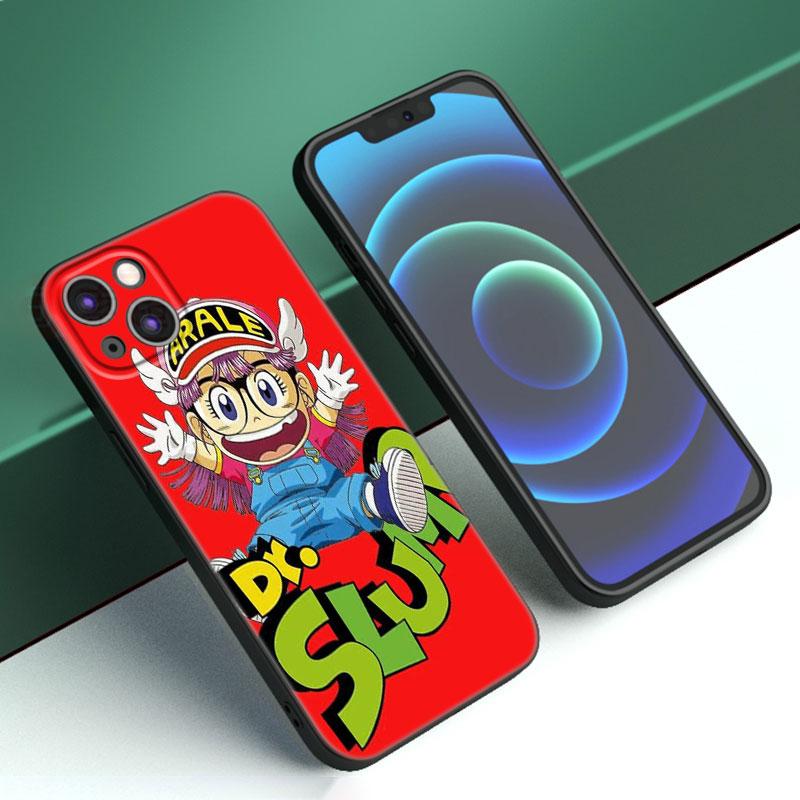 

Чехол для телефона Dr Slump Arale Anime для Apple iPhone 12 13 Mini 11 14 15 Pro Max 7 8 Plus X XR XS SE 2020 2022 черный силиконовый чехол iPhone 15 Plus