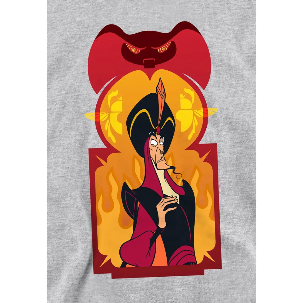 Aladdin Childrens/Kids The Evil Sorcerer Jafar Heather Hoodie