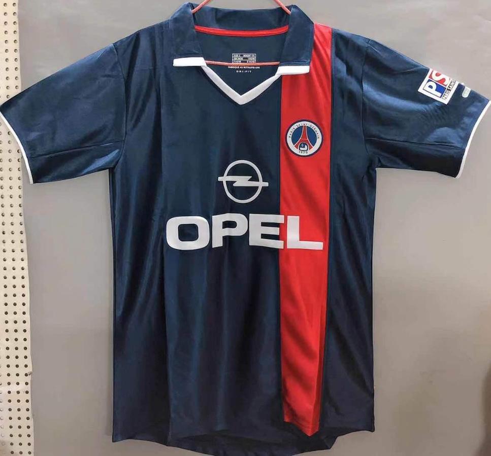 Retro Football Jersey Juve Paris Chelsea Rome Parma Inter Milan Portugal Brazil Gremio