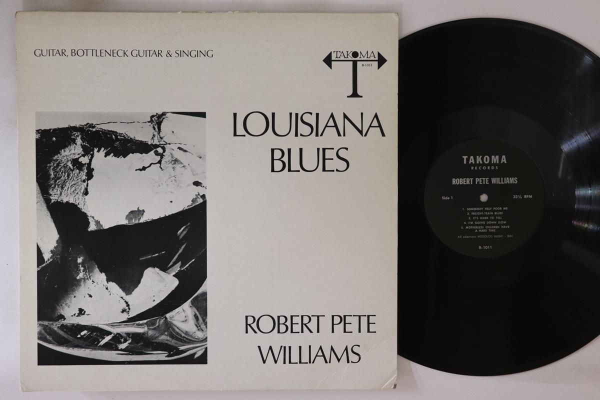 

LP Record ROBERT PETE WILLIAMS Louisiana Blues B1011 TAKOMA 1967 US Blues Used