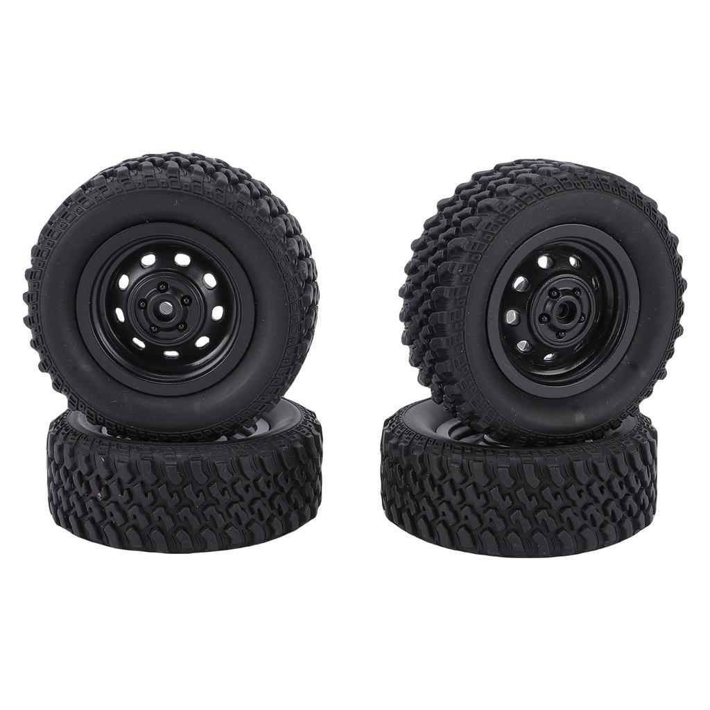 4 Upgraded Wheel Tires Replacement for MN82 LC79 1Celsius12 Replacement for WPL 1Celsius16 RC Car Model Parts Advanced Design with Incredible Grip