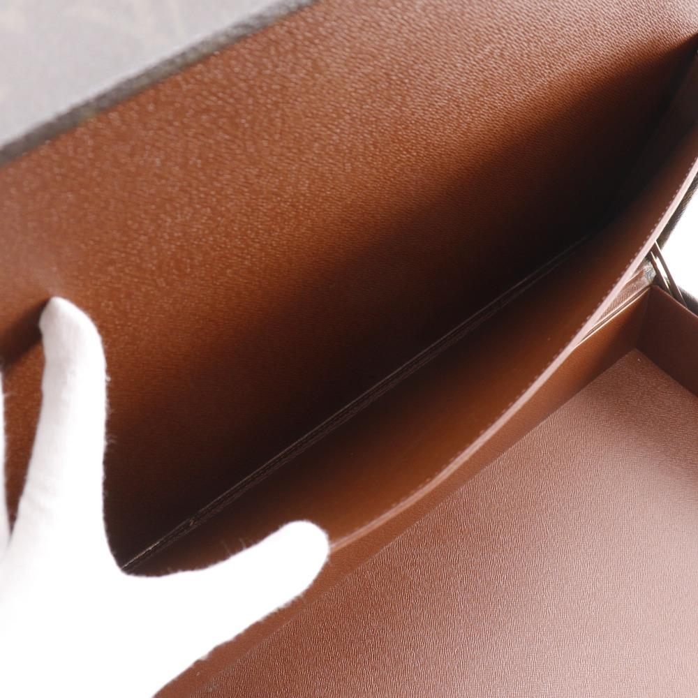 Louis Vuitton Prezidentský kufr M53012 vintage Aktovka Hnědá Monogramová plátnovina unisex Použitý