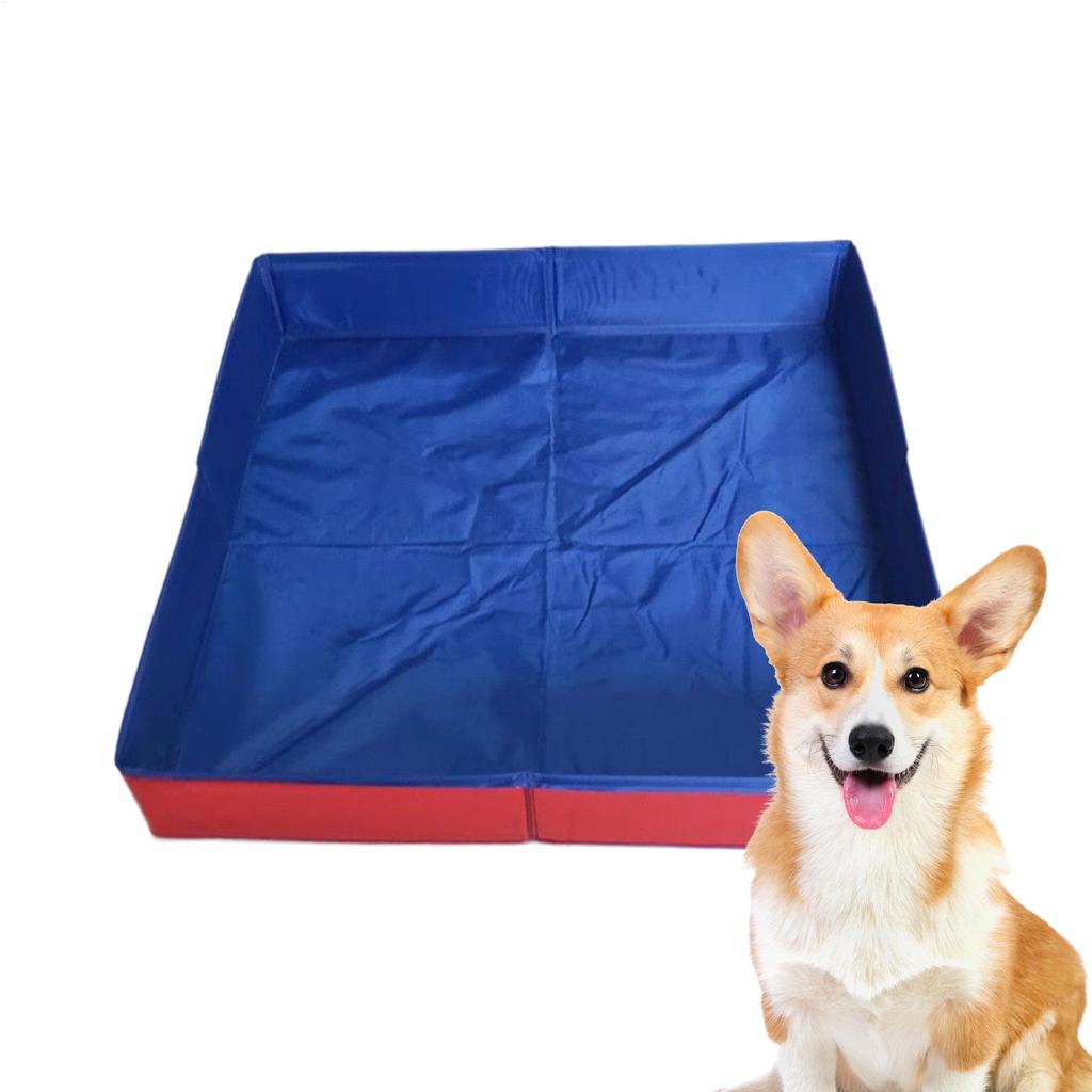 Cool Cat And Dog Swimming Pool PVC Folding Pet Swimming Pool Funny Dog Paddling Pool Small Pet Bathtub