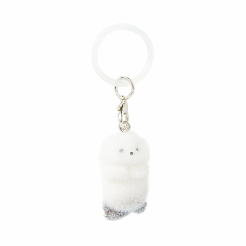 Silicone Ring Floki Keyring 4 types (34012901~34012904) Floki Pomeranian Silicone Keyring (34012902)
