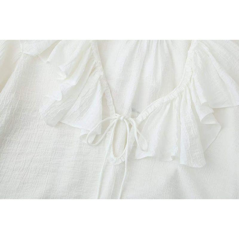 Kaslead New Arrival Women's Fashion Style Fashion All-Match Laminated Decoration Shirt 3233679 250