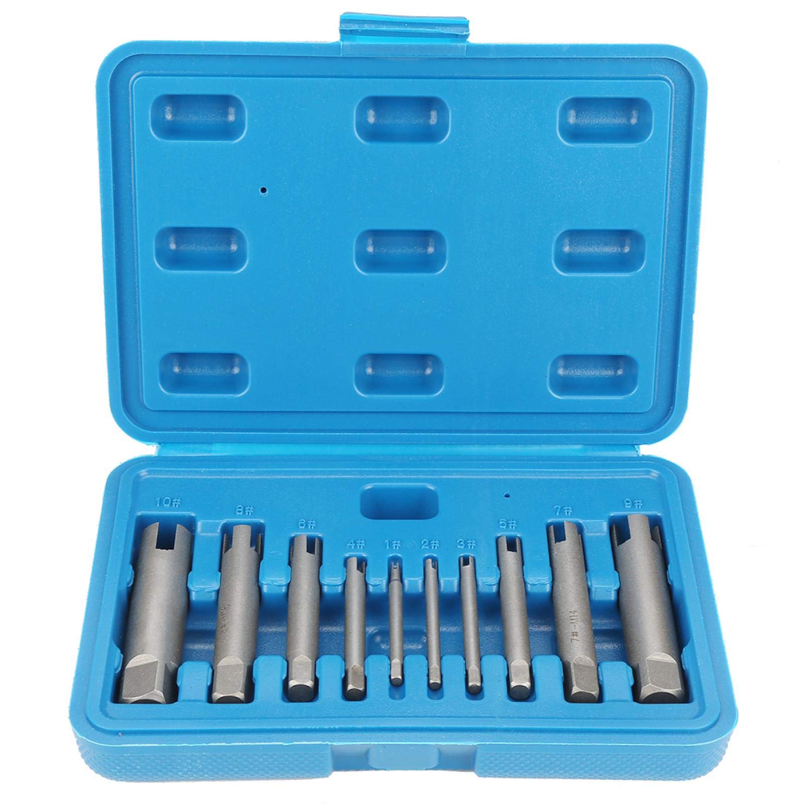 

Screw and Tap Extractor, Screw Extractor, Broken Screw and Bolt Extractor, Tap Removal Tool, Remover of Broken Heads and Taps, Bolt Extractor, Removes