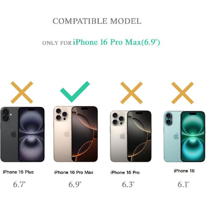Brown Gingerbread Christmas Trees Case Compatible with iPhone 16 Pro Max, Cute Christmas Festival Case for iPhone 16 Pro Max, Cool TPU Bumper Phone