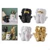 Angel Statue Planter Pot with Drainage Hole Resin Desktop Ornament Decoration Crafts